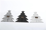 Juletræ felt x-mas grå, hvid og sort liggende fra OOhh Lübech Living - Tinashjem